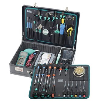 Velká sada profesionálního nářadí, vše přehledně v odolném kufříku