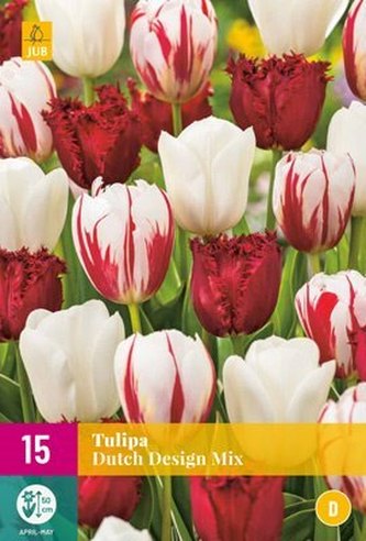 Karta XXL - Tulipán - Dutch Design Mix (15 cibulí) "D" Karta XXL - Tulipán - Dutch Design Mix (15 cibulí) "D"