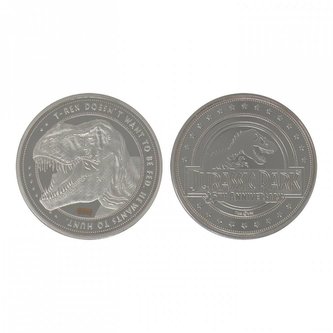 Sběratelská mince Jurský park - T-Rex