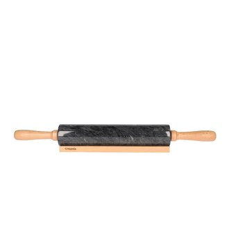 Váleček na těsto MRAMOR | MARBLE | černý | 45 cm | ALL 812038 Homla