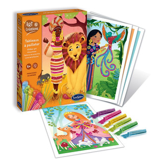 Třpytivé pískování - Princezny světa