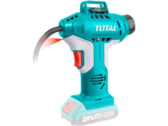 Kompresor AKU, 20V Li-ion, bez baterie a nabíječky TOTAL TOOLS Kompresor AKU, 20V Li-ion, bez baterie a nabíječky TOTAL TOOLS