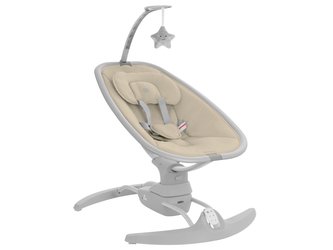 Houpací lehátko elektrické  Spinny Beige