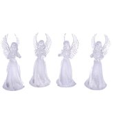 Umělá LED dekorace - anděl (teplá žlutá) -