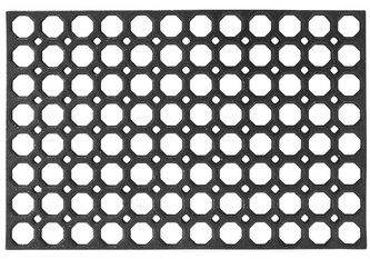 Gumová rohožka - předložka HONEY COMB - 40x60 cm MultiDecor