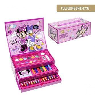 Sada psacích potřeb k vybarvování maletín - Minnie