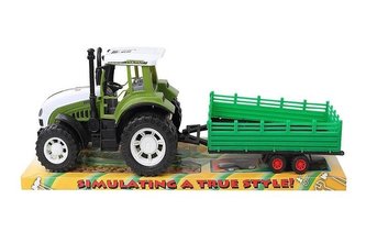 Traktor z przyczepą Traktor z przyczepą