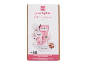 Weleda Almond sprchový krém Almond Sensitive Shower Cream 200 ml + krém na ruce Sensitive Hand Cream 50 ml