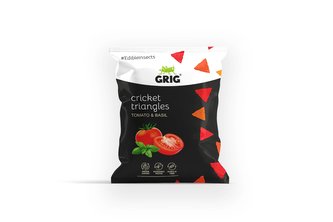 Grig Cvrččí trojhránky 50 g Rajče a bazalka
