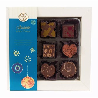 El Puente Vánoční pralinky Amanos z Kolumbie, 90 g