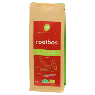 Fairobchod Bio zelený rooibos sypaný, větší balení Hmotnost: 500 g