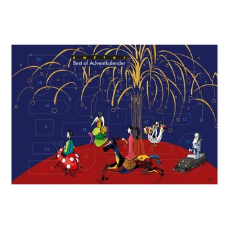 Bio adventní kalendář Nejlepší čokolády Zotter, 295 g