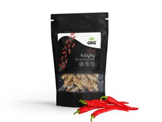 Grig Sušené kobylky 8 g Chilli