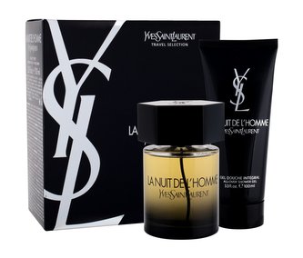 Yves Saint Laurent La Nuit De L´Homme toaletní voda 100 ml + sprchový gel 100 ml