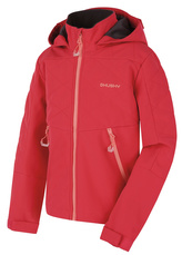 Dětská softshell bunda Salex K pink - 134