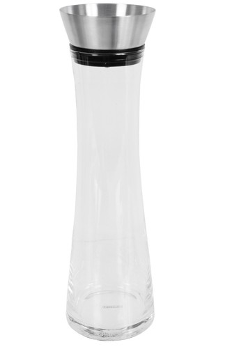 Karafa na vodu skleněná 1 l