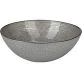 miska d15cm, stíbrně matné sklo