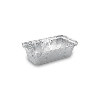 Miska Alu hranatá 690 ml, 100 ks