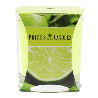 Svíčka ve skleněném válci Price´s Candles, Limetka a bazalka, 170 g