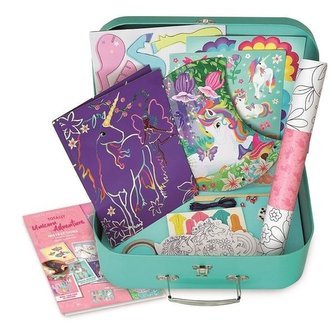 Zestaw kreatywny XL Walizka jednorożce