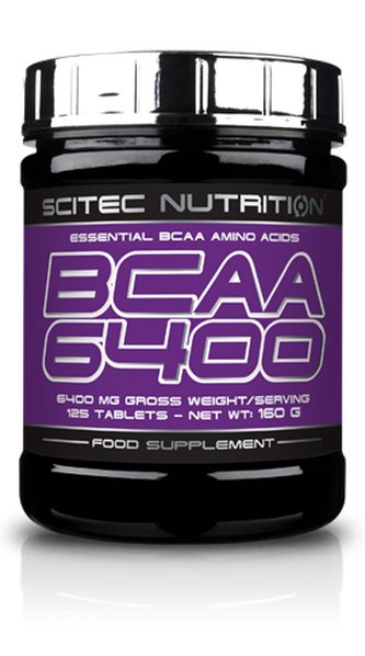 Scitec Nutrition BCAA 6400 125 tbl
