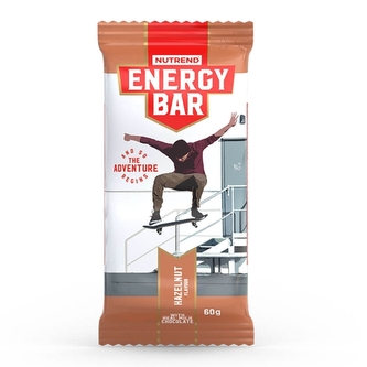 Nutrend Energy Bar 60 g hazelnut (lískové oříšky)
