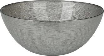 mísa d21cm, stříbrně matné sklo