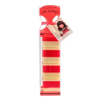 Zestaw stempli z tuszem - Time to Fly