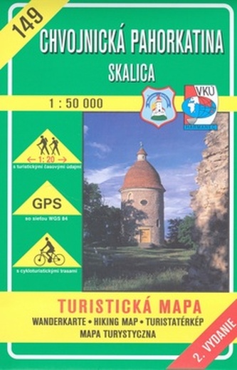 Chvojnícka pahorkatina Skalica 1:50 000