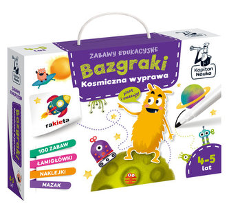 Zabawy edukacyjne Bazgraki Kosmiczna wyprawa