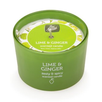 Pan Aroma vonná svíce Lime & ginger 85 g