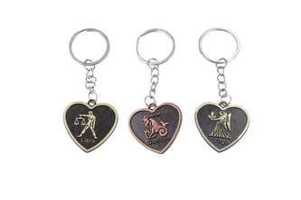 Klíčenka srdce - Zodiac zvěrokruh