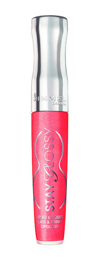 Rimmel London Stay Glossy Lesk na rty 5,5 ml 480 Black Diva pro ženy