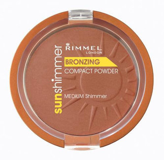 Rimmel London Sun Shimmer Bronzing Pudr 11 g Medium Shimmer pro ženy
