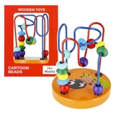 Dřevěné labyrintové hračky