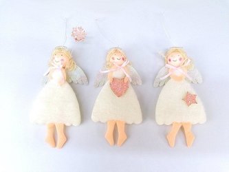 Zawieszka dekoracyjna Anioł 15cm MIX