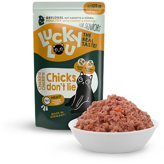 Lucky Lou Lifestage Senior s drůbežím masem 125 g