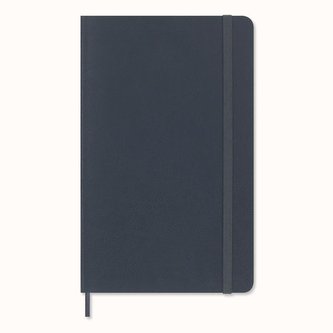 Moleskine Precious & Ethical Vegea zápisník linkovaný modrý L v dárkové krabici