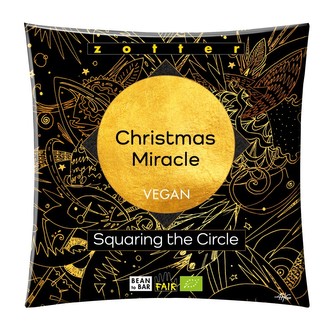 Zotter Bio karamelová čokoláda Vánoční zázrak s kokosovým cukrem, 70 g