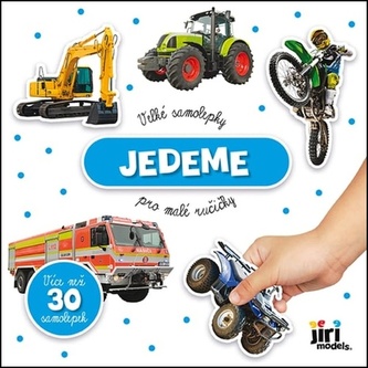 Velké samolepky pro malé ručičky Jedeme!