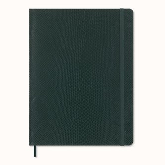 Moleskine Precious & Ethical Vegea zápisník linkovaný zelený XL v dárkové krabici
