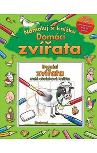 Domácí zvířata - Namaluj si knížku
