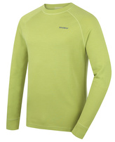 Pánská merino mikina Aron M bright green - XL