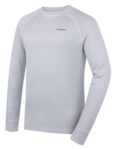 Pánská merino mikina Aron M light grey - XL