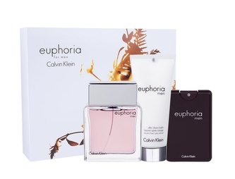 Calvin Klein Euphoria toaletní voda 100 ml + balzám po holení 100 ml + toaletní voda 20 ml