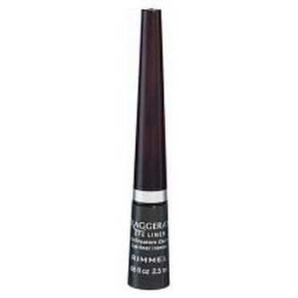 Rimmel London Exaggerate Oční linka 2,5 ml 001 Black pro ženy