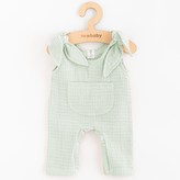 Kojenecké mušelínové lacláčky New Baby Comfort clothes šalvějová - velikost 68 (4-6m)