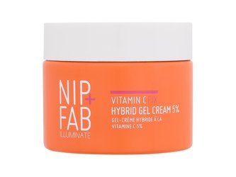 NIP+FAB Illuminate Denní pleťový krém Vitamin C Fix Hybrid Gel Cream 5% 50 ml pro ženy