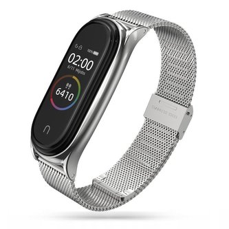 Tech-Protect MILANESEBAND Xiaomi Mi Smart Band 7 Silver