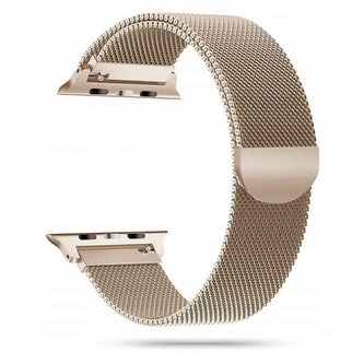 Tech-protect řemínek Milánský tah pro Apple Watch 42/44mm, zlatý